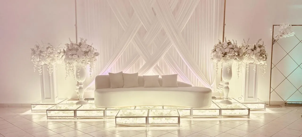 Salle décorée
